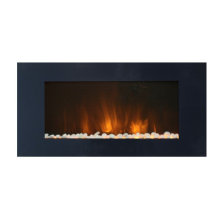 modern wall mounted electric fireplace